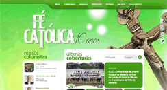 Desktop Screenshot of fecatolica.com.br